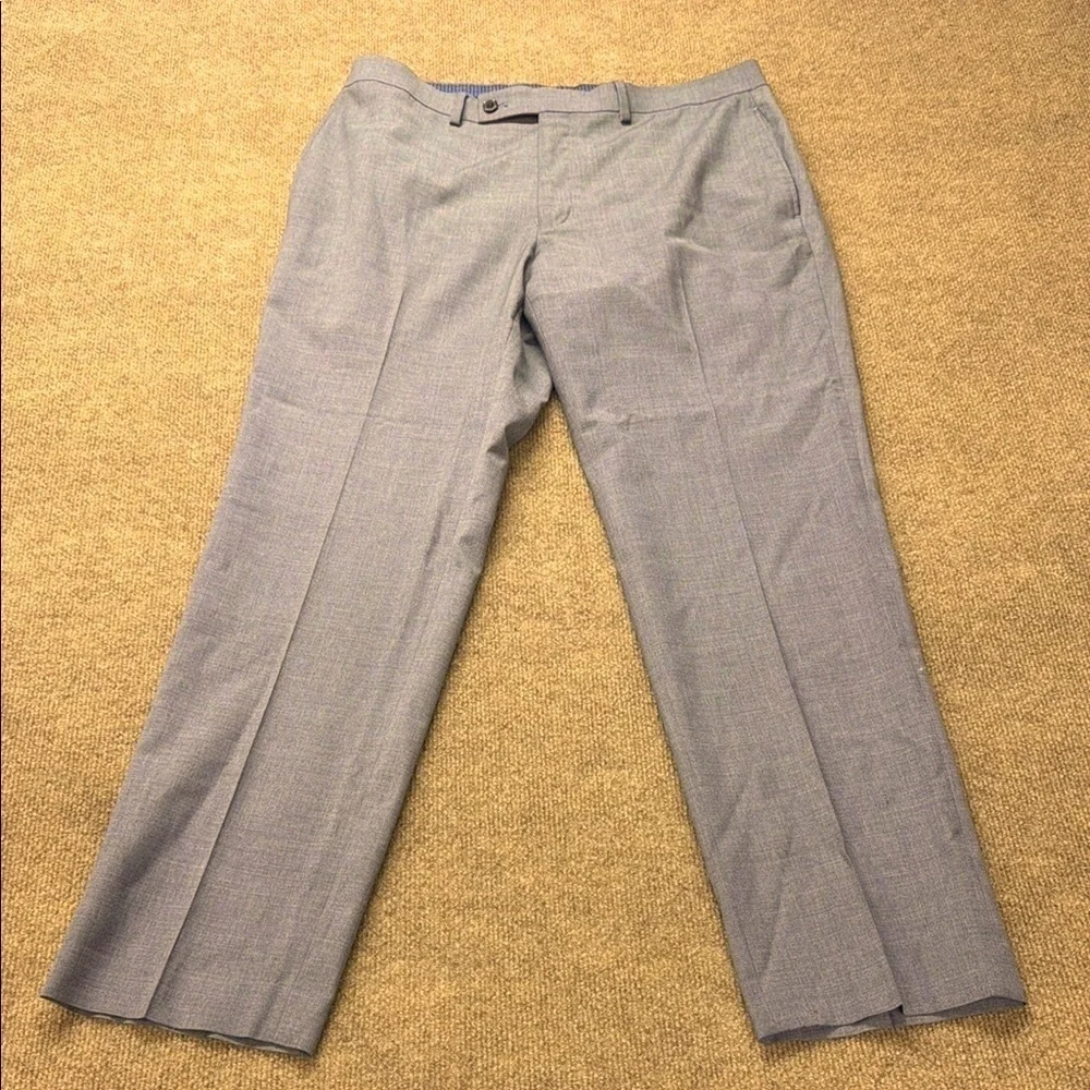 Lauren Ralph Lauren Men's Dress Pants Sz 34x30 Gray High Performance Wool Blend